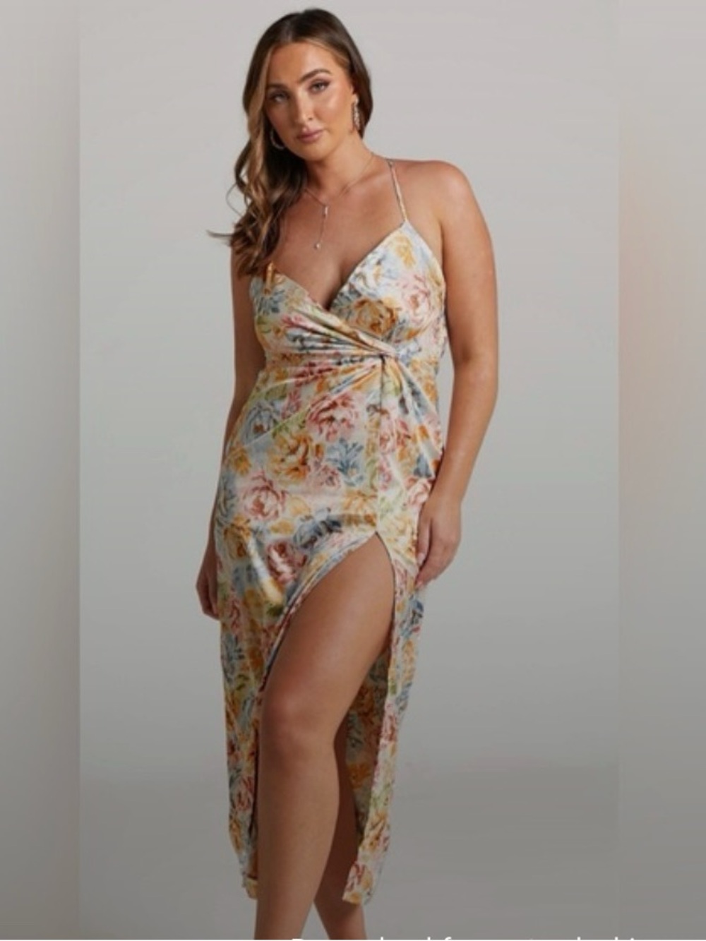 Showpo Kinsley Front Twist Dress